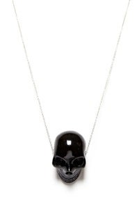 Image of DANTE NECKLACE - BLACK (GOLD/SILVER)