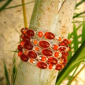 Image of Mango Papaya Hemp Braclet/Anklet