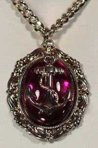 Image of Pink Brigade Cameo w/ Anchors Away Charm