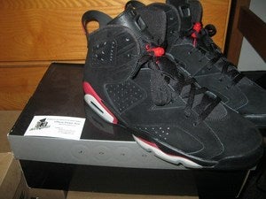 Image of Air Jordan VI (6) Retro "Varsity Red" *SOLD OUT*