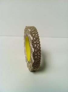 Image of 1 pack lace tape - 12mm x 2M - brown - LT8024