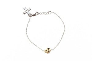 Image of HUGO SKULL BRACELET - SILVER