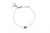 Image of HUGO RAT BRACELET - GOLD/SILVER