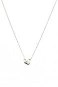 Image of HUGO SKULL NECKLACE - WHITE (SILVER/GOLD)