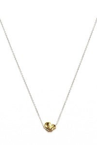 Image of HUGO SKULL NECKLACE - SILVER