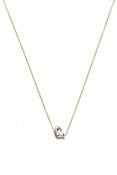 Image of HUGO SKULL NECKLACE - GOLD