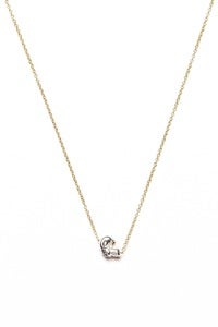 Image of HUGO SKULL NECKLACE - GOLD