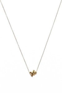 Image of HUGO RAT NECKLACE - SILVER