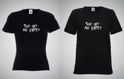 Image of Black SHMF logo T-shirt