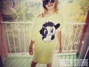 Image of "MOO MOO" OVERSIZED T-DRESS