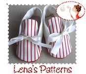 Image of Baby Sailor Shoes PDF Easy Sewing Pattern - DIY - Newborn to 24 Months