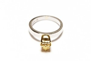 Image of DJANGO SKULL RING - SILVER