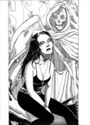 Image of DEATH AND THE REAPER - BLACK/WHITE