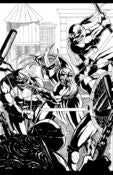 Image of SHREDDER ATTACKS - BLACK/WHITE