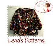 Image of Sewing pattern - picture tutorial - Spring tunic - pdf - sizes 2T to 6T - 92EU to 116EU