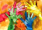 Image of Hands Art Print