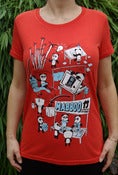 Image of Panda Workshop Red-Womens