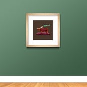 Image of Highland Cow Art 