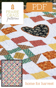 Image of Home for Harvest: PDF Quilting Pattern #110