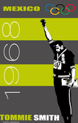 Image of Tommie Smith - Mexico '68 Poster