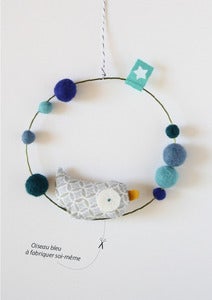 Image of Oiseau bleu / kit mobile