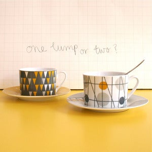 Image of Festival Porcelain Tea Set for Two