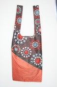 Image of Brown Flower Shoulder Bag