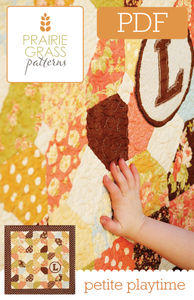 Image of Petite Playtime: PDF Quilting Pattern #107