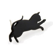 Image of BLACK CAT broche 