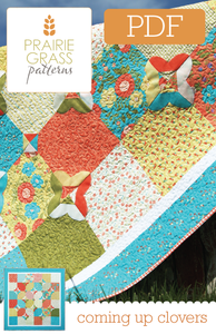 Image of Coming Up Clovers: PDF Quilting Pattern #108