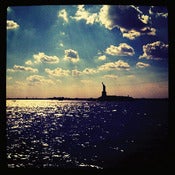 Image of view from the staten island ferry