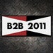 Image of B2B 2011 Sticker