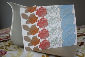 Image of Rose Pattern BL Half Dozen