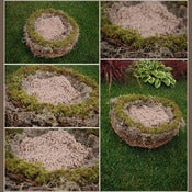 Image of Organic Realistic Birds Nest Photo Prop-EXTRA LARGE 
