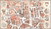 Image of The Map of Clerkenwell Old & New (Limited Edition Print)