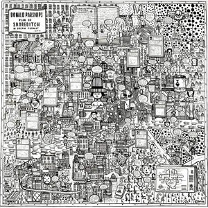 Image of The Map of Shoreditch in Dreams (Limited Edition Print)