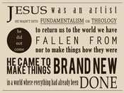 Image of Jesus Was An Artist