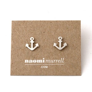 Image of Anchor Studs | Silver