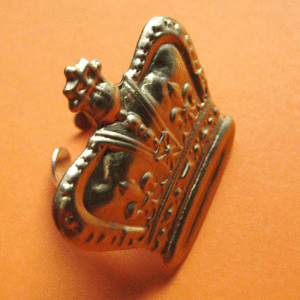 Image of Rule Britannia Crown Ring SALE 