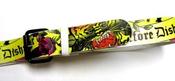 Image of Skull Belt Tattoo Style Vinyl Belt