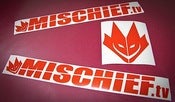 Image of Mischief.tv (4pcs) Vinyl Set - ORANGE