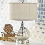 Image of Mercury Glass Cove Lamp by Regina Andrew