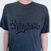 Image of Alpha Pup Logo T-Shirt (Black Text)