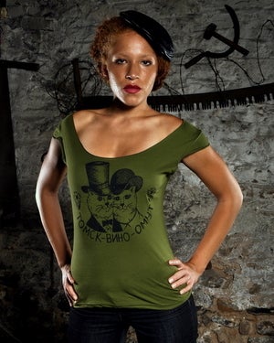 Image of MIR074 CAT FAMILY TOP Women's Sheer Jersey