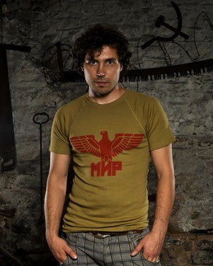 Image of MIR621 THE EAGLE AND THE SERPENT Austrian Military T-Shirts