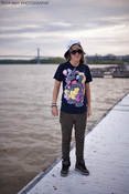 Image of Monkey See, Monkey Don't - Navy Tee 