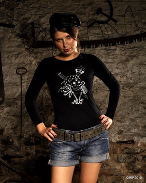 Image of MIR160 BLACK SEA SPIDER L/S Shirt