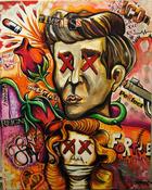 Image of KENNEDY MONROE Original Painting