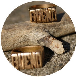 Image of  ID Ring BRASS or WHITE BRONZE