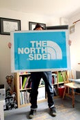 Image of NORTHSIDE HUGE FRAMED PRINT IN 4 COLOURS